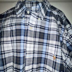 Polo Ralph Lauren - Long Sleeves - 2XB Plaid Oxford Shirt